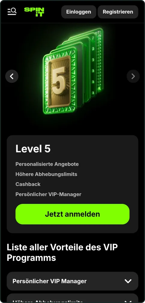 Spinit Casino Test: 500 € Bonus + 10.000 Spiele im Angebot