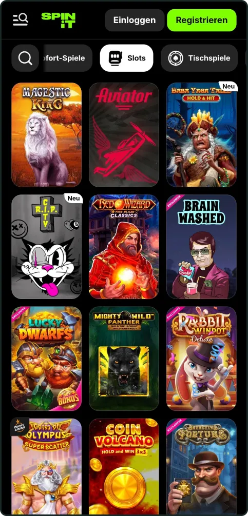 Spinit Casino Spielautomaten Seite 4