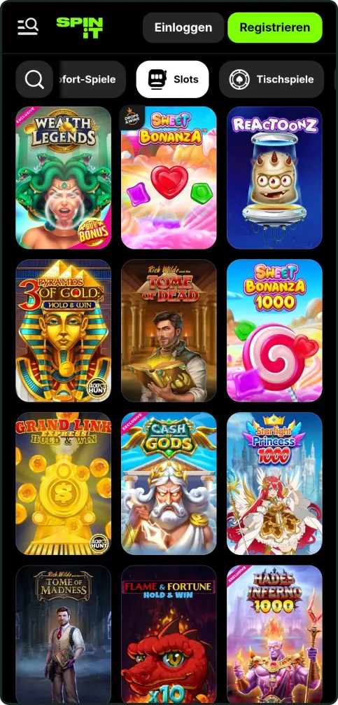 Spinit Casino Spielautomaten Seite 5